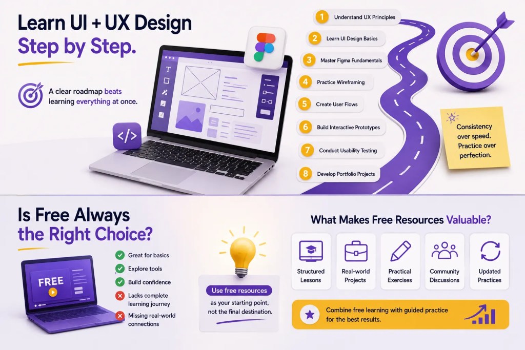 learn UI UX design free course